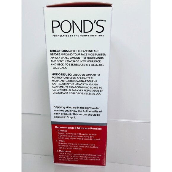 POND'S Skin Tightening Serum 1.5 oz Visibly Tightens The Appearance Of Skin NEW - Picture 7 of 7
